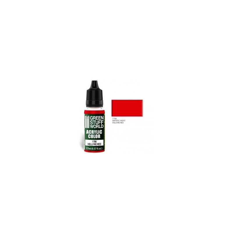 Acrylic Color HELLFIRE RED Acrylic Color HELLFIRE RED