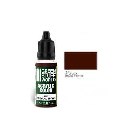 Acrylic Color REDWOOD BROWN