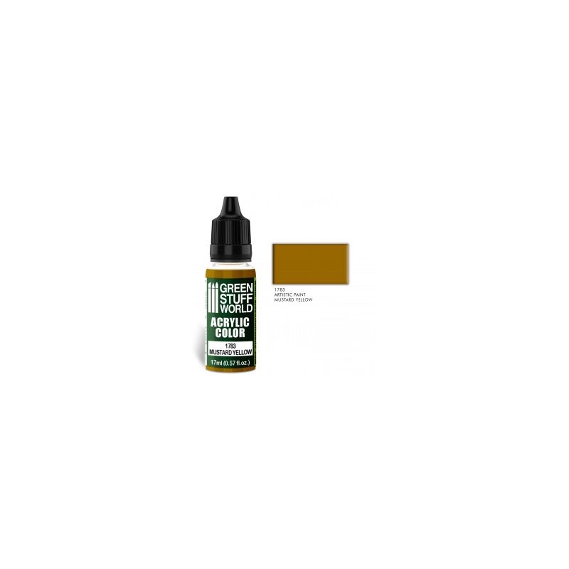 Acrylic Color MUSTARD YELLOW Acrylic Color MUSTARD YELLOW