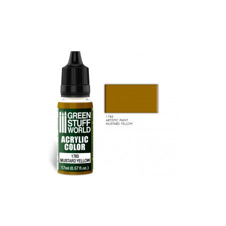 Acrylic Color MUSTARD YELLOW