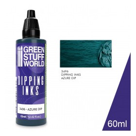 Peintures Dipping inks 60 ml - AZURE DIP