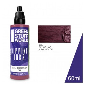 Peintures Dipping inks 60 ml - BURGUNDY DIP