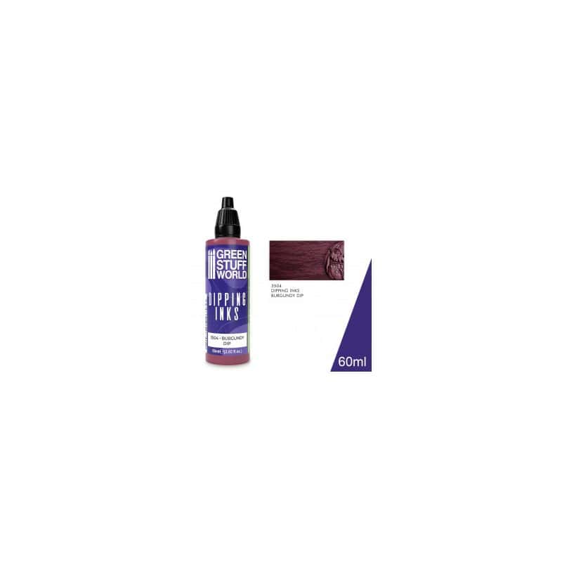 Peintures Dipping inks 60 ml - BURGUNDY DIP Peintures Dipping inks 60 ml - BURGUNDY DIP