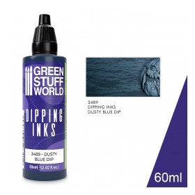 Peintures Dipping inks 60 ml - DUSTY BLUE DIP