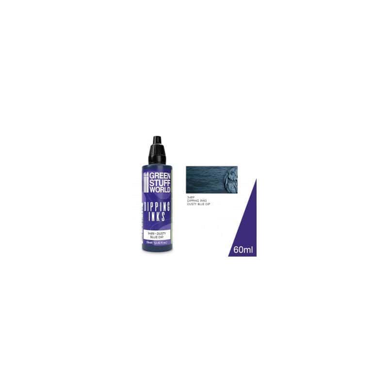 Peintures Dipping inks 60 ml - DUSTY BLUE DIP Peintures Dipping inks 60 ml - DUSTY BLUE DIP