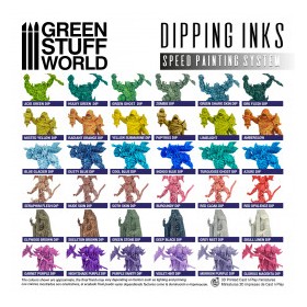 Peintures Dipping inks 60 ml - ELFWOOD BROWN DIP