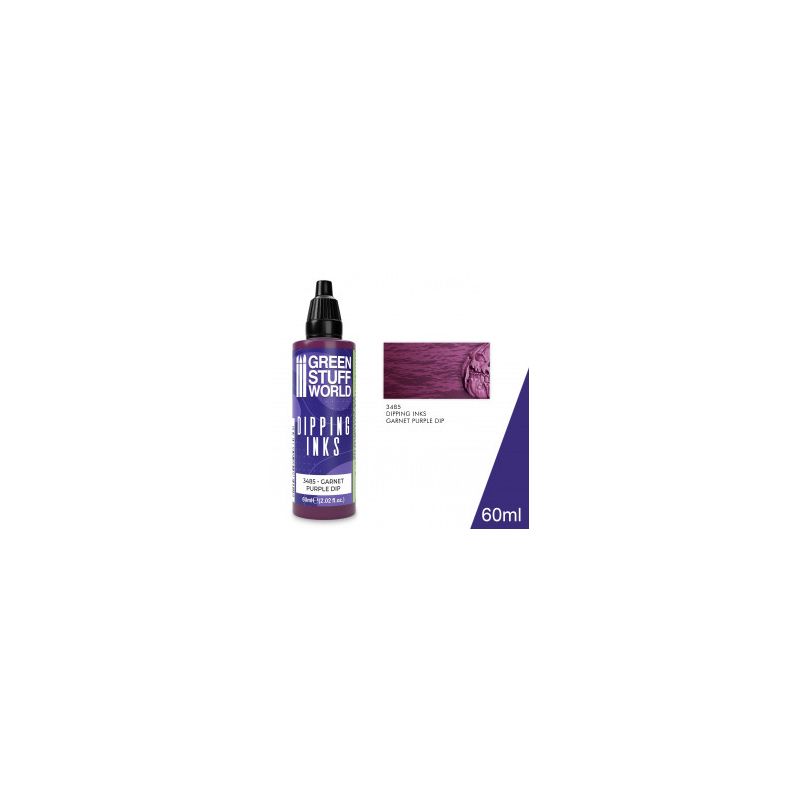 Peintures Dipping inks 60 ml - GARNET PURPLE DIP