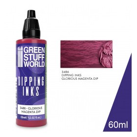 Peintures Dipping inks 60 ml - GLORIOUS MAGENTA DIP