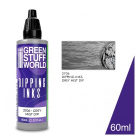 Peintures Dipping inks 60 ml - Grey Mist Dip