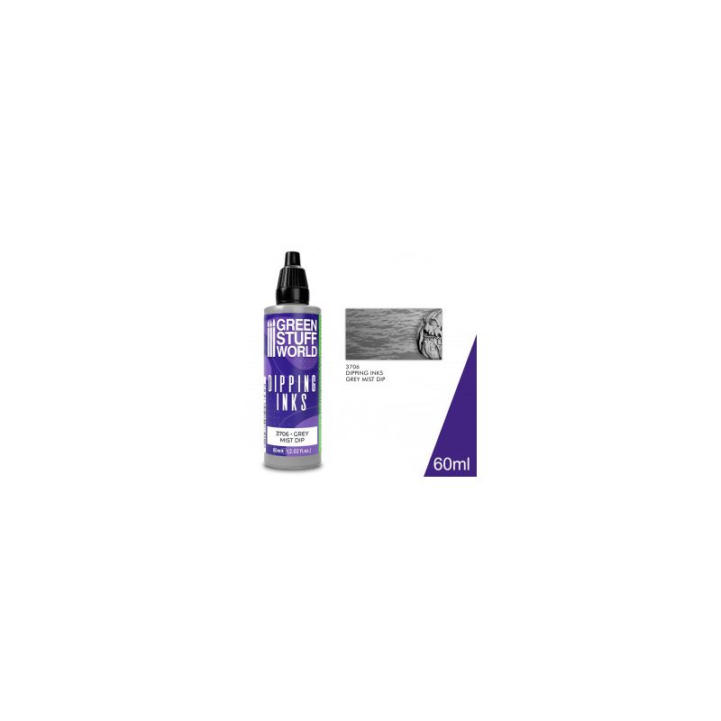 Peintures Dipping inks 60 ml - Grey Mist Dip