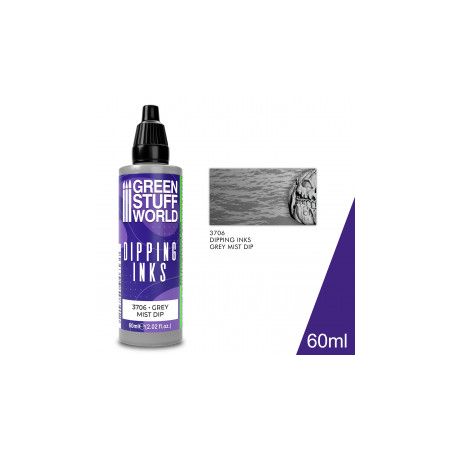 Peintures Dipping inks 60 ml - Grey Mist Dip