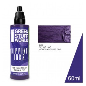 Peintures Dipping inks 60 ml - NIGHTSAHDE PURPLE DIP