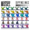 Peintures Dipping inks 60 ml - RADIANT ORANGE DIP