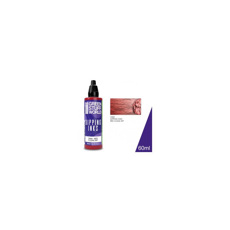 Peintures Dipping inks 60 ml - RED CLOAK DIP Peintures Dipping inks 60 ml - RED CLOAK DIP