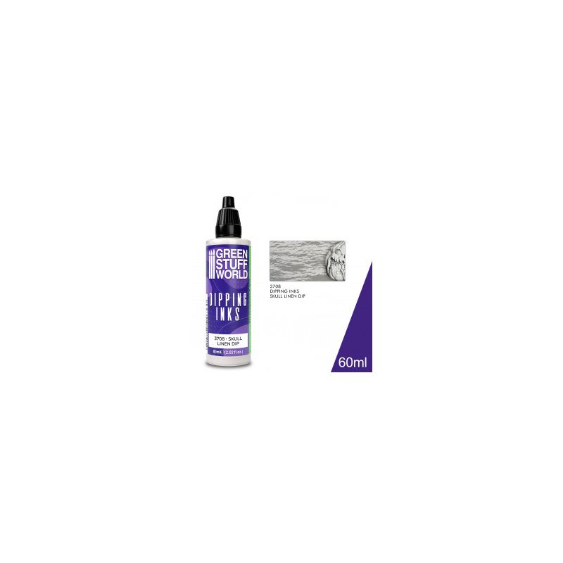 Peintures Dipping inks 60 ml - Skull Linen Dip Peintures Dipping inks 60 ml - Skull Linen Dip