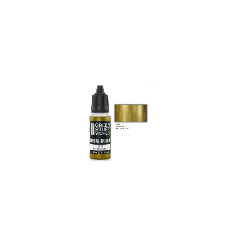Peinture metallisee ANTIQUE GOLD
