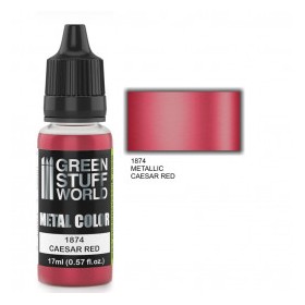 Peinture metallisee CAESAR RED