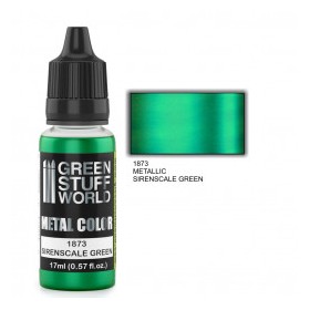 Peinture metallisee SIRENSCALE GREEN