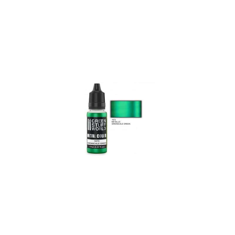 Peinture metallisee SIRENSCALE GREEN