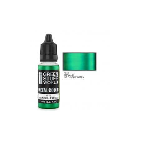 Peinture metallisee SIRENSCALE GREEN