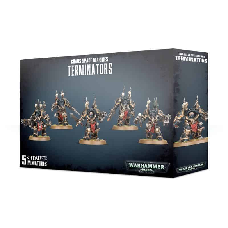 CHAOS SPACE MARINE TERMINATORS CHAOS SPACE MARINE TERMINATORS