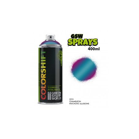 SPRAY Caméléon PSYCHOTIC ILLUSIONS 400ml