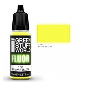 Peinture Fluor JAUNE