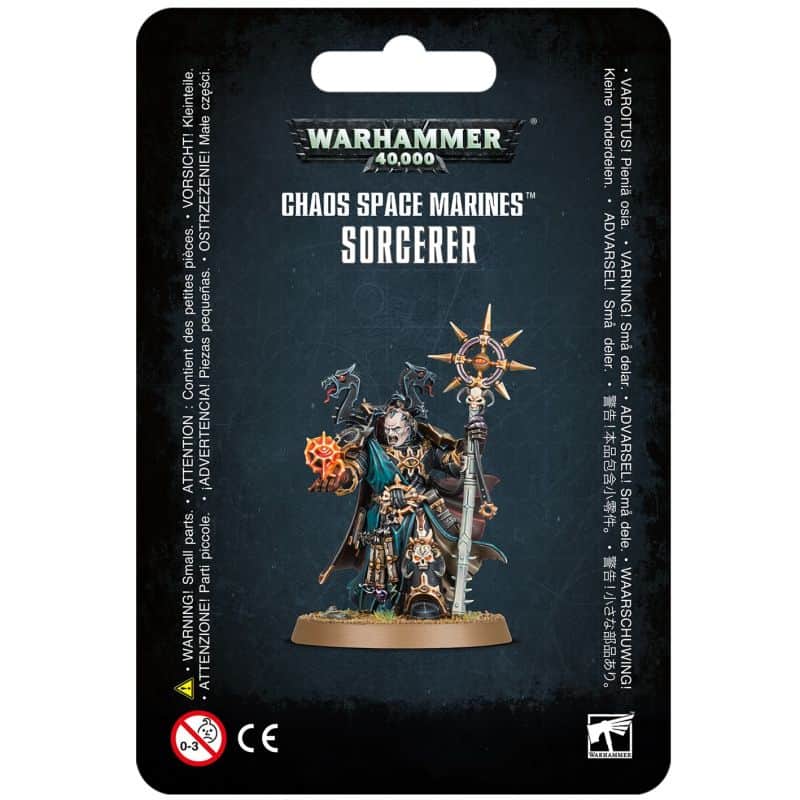 CHAOS SPACE MARINES SORCERER CHAOS SPACE MARINES SORCERER
