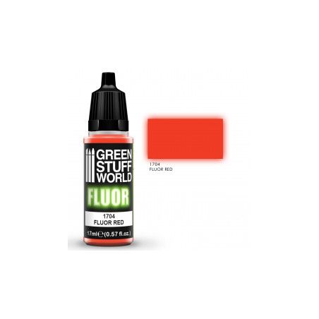 Peinture Fluor ROUGE
