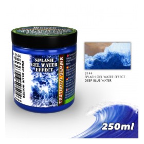 Gel à effet d'eau - Bleu foncé 250ml
