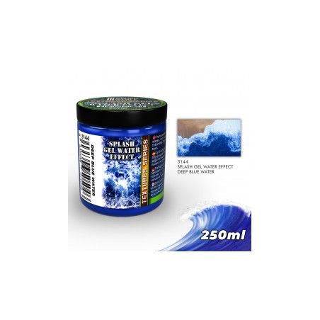Gel à effet d'eau - Bleu foncé 250ml