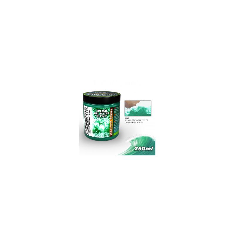 Gel à effet d'eau - Vert clair 250ml
