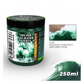 Gel à effet d'eau - Vert foncé 250ml