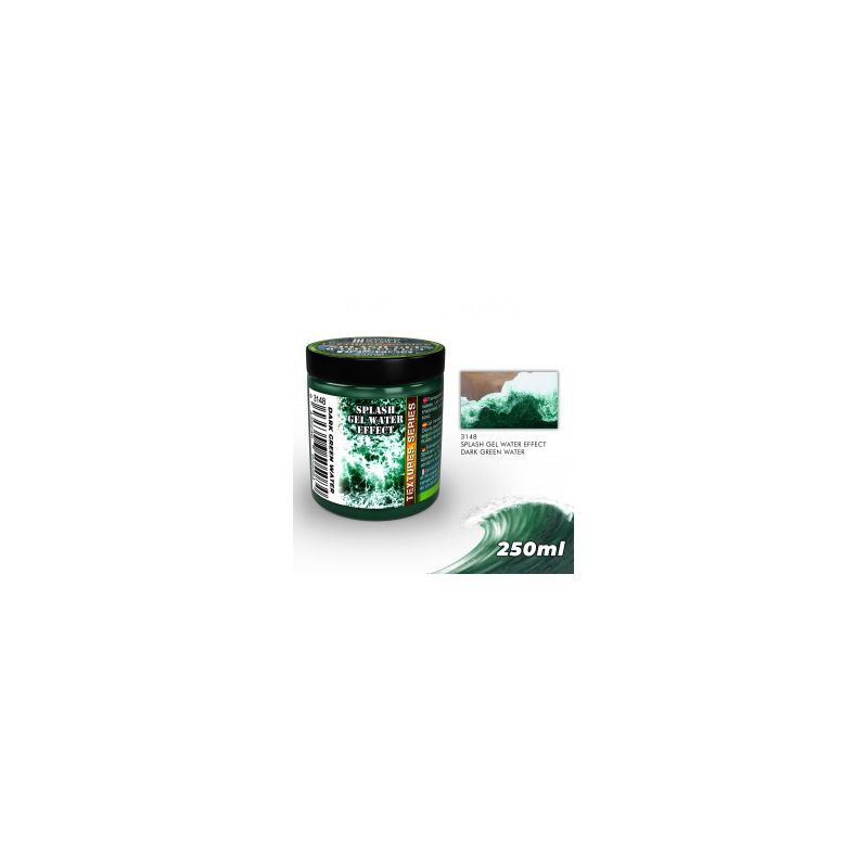 Gel à effet d'eau - Vert foncé 250ml