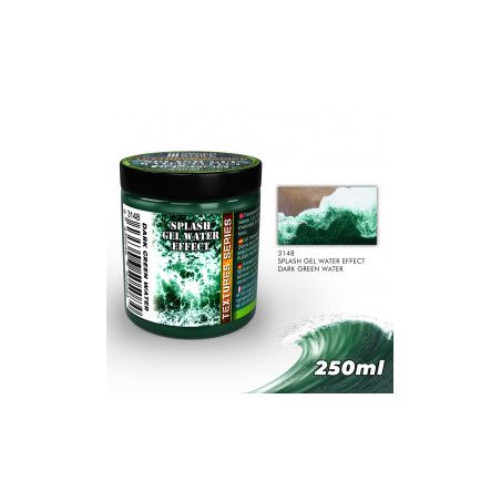 Gel à effet d'eau - Vert foncé 250ml