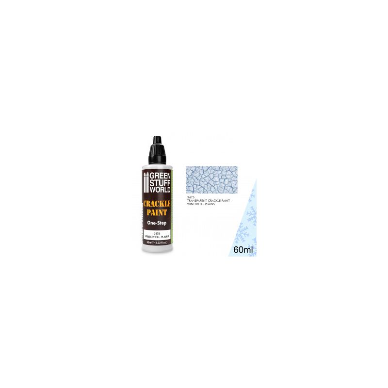 Peinture Craquelure Transparente - PLAINES DE WINTERFELL 60ml Peinture Craquelure Transparente - PLAINES DE WINTERFELL 60ml