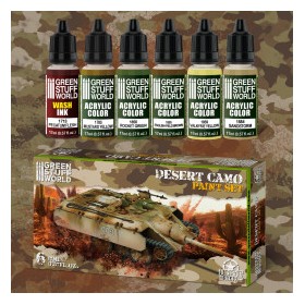 Set PeintureCamouflage Desert