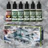 Set PeintureCamouflage Hiver