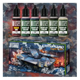 Set PeintureCamouflage Urbain