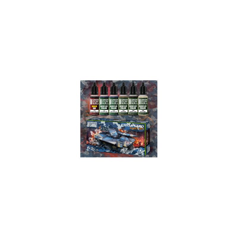 Set PeintureCamouflage Urbain Set PeintureCamouflage Urbain