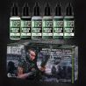 Set PeintureMNM Acier et Argent