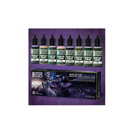 Set PeinturePeau Malefique