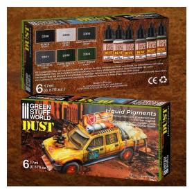 Set Pigments LiquidesPoussiere