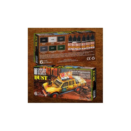 Set Pigments LiquidesPoussiere