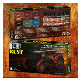 Set Pigments LiquidesRouille