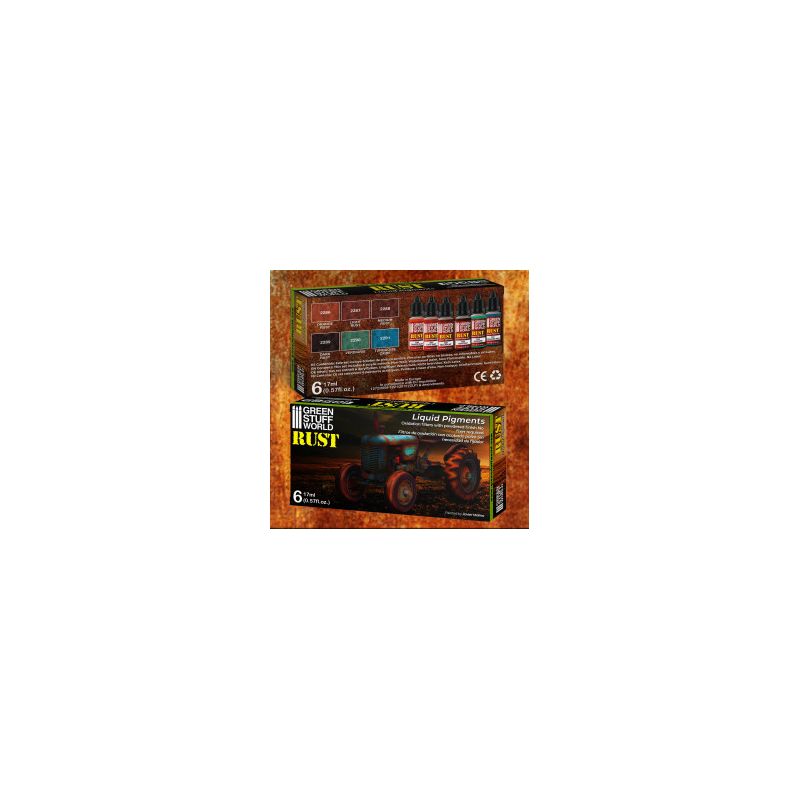 Set Pigments LiquidesRouille Set Pigments LiquidesRouille