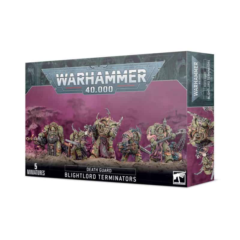 DEATH GUARD: ROUILLARDED TERMINATORS DEATH GUARD: ROUILLARDED TERMINATORS