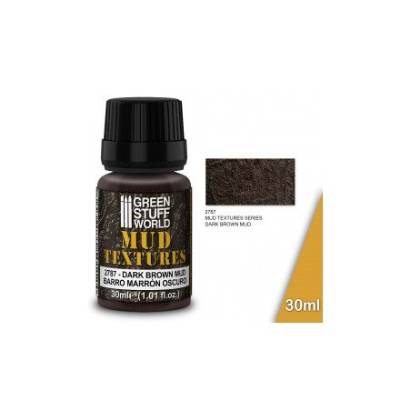Textures de boue - BOUE BRUN FONCÉ 30ml