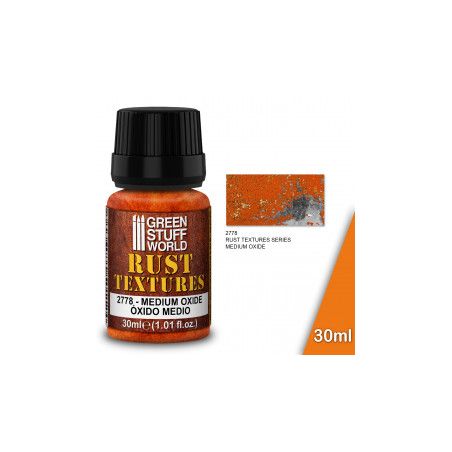 Textures de rouille - MEDIUM OXIDE RUST 30ml