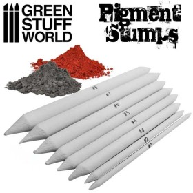 Set 8x Estompes pour pigments